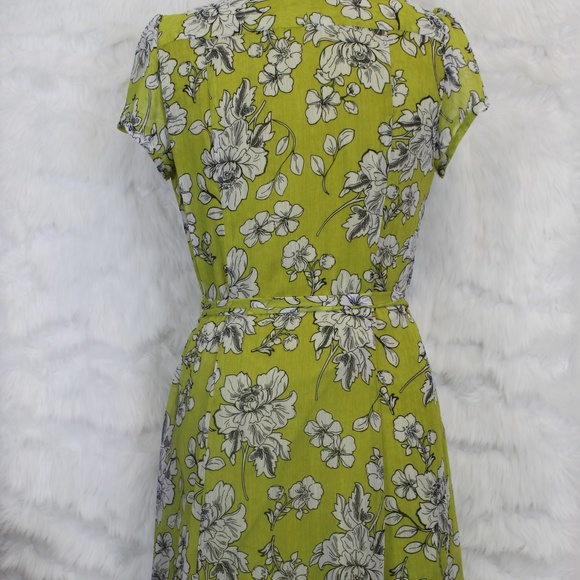 J.B.S. Dresses Beautiful Limegreen Floral Dress Poshmark